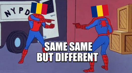 Roumanie & Tchad, same same but different ?