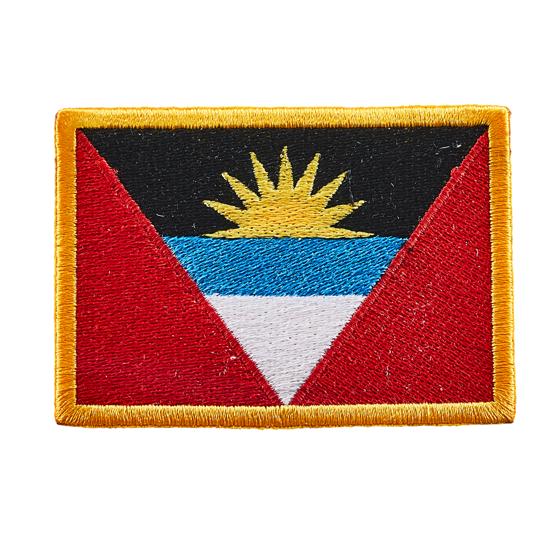 Écusson brodé — Drapeau d'Antigua-et-Barbuda