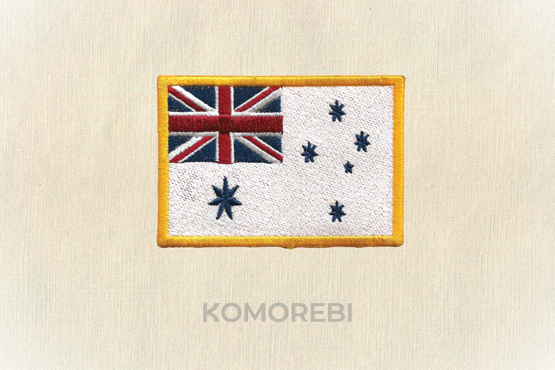 Écusson brodé — Drapeau de l'Australie (naval)
