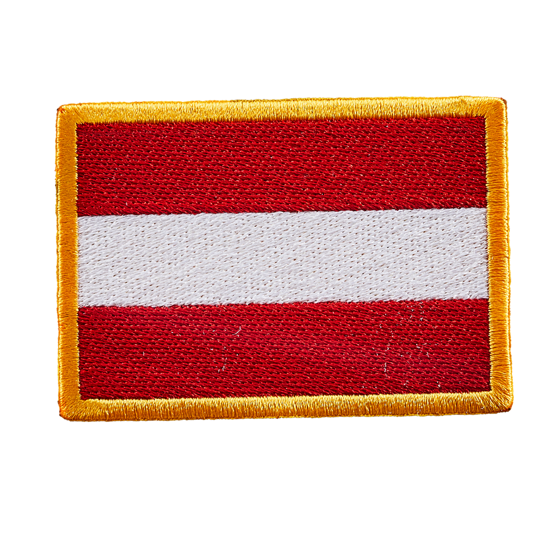 Écusson brodé — Drapeau de l'Autriche