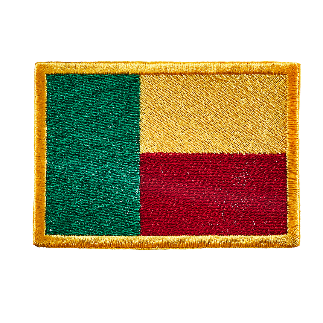 Écusson brodé — Drapeau du Bénin