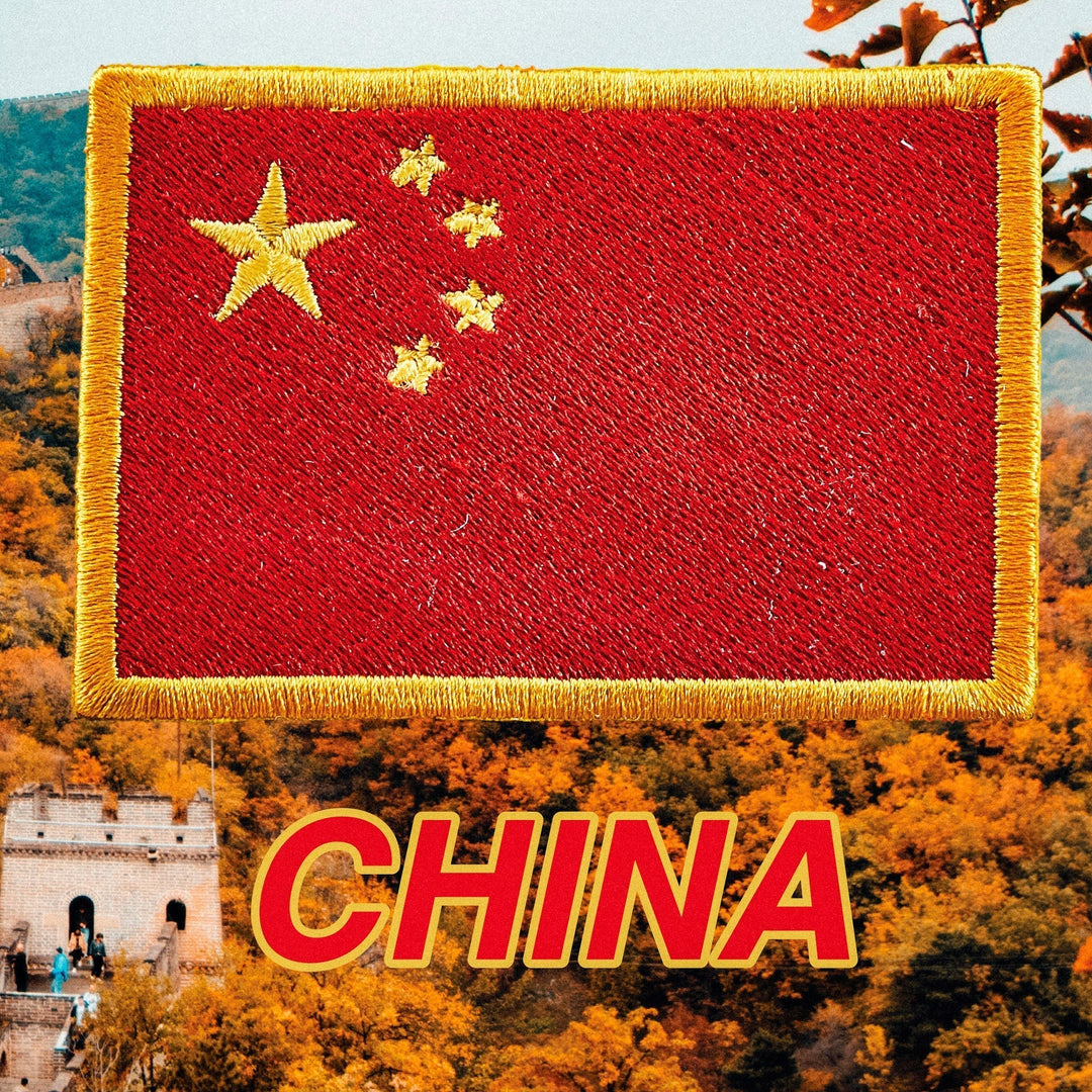 Le drapeau de la Chine
