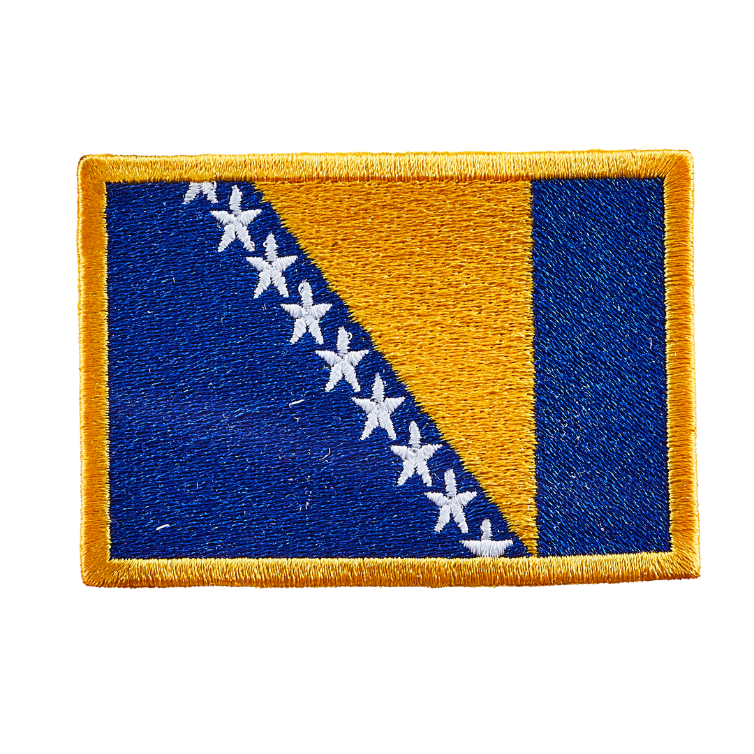 Écusson brodé — Drapeau de Bosnie-Herzégovine