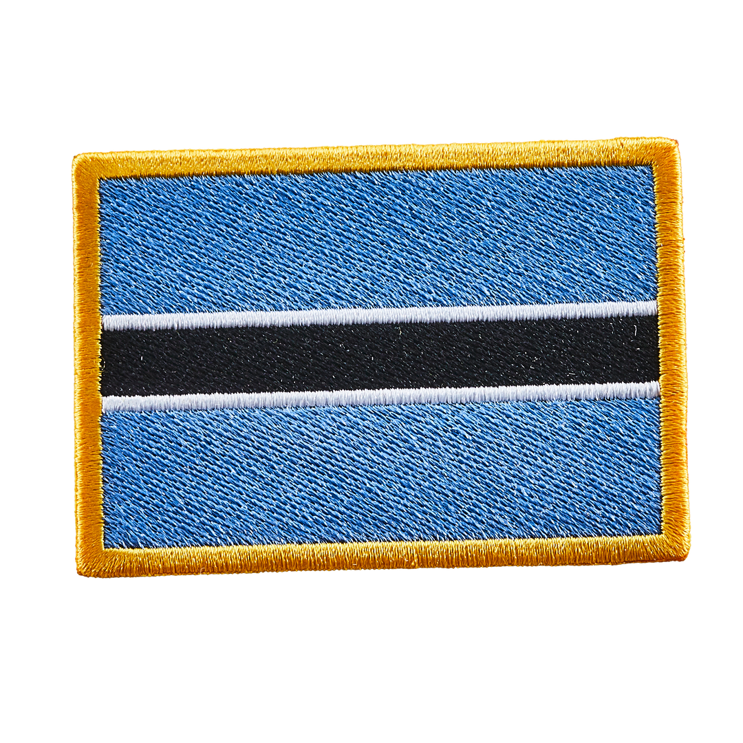 Écusson brodé — Drapeau du Botswana