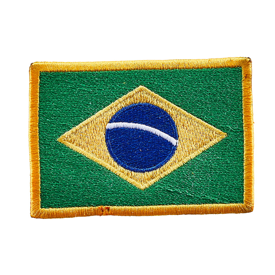 Écusson brodé — Drapeau du Brésil