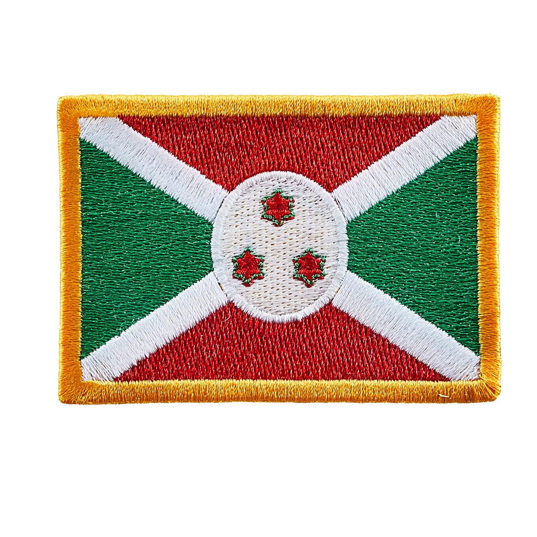 Écusson brodé — Drapeau du Burundi