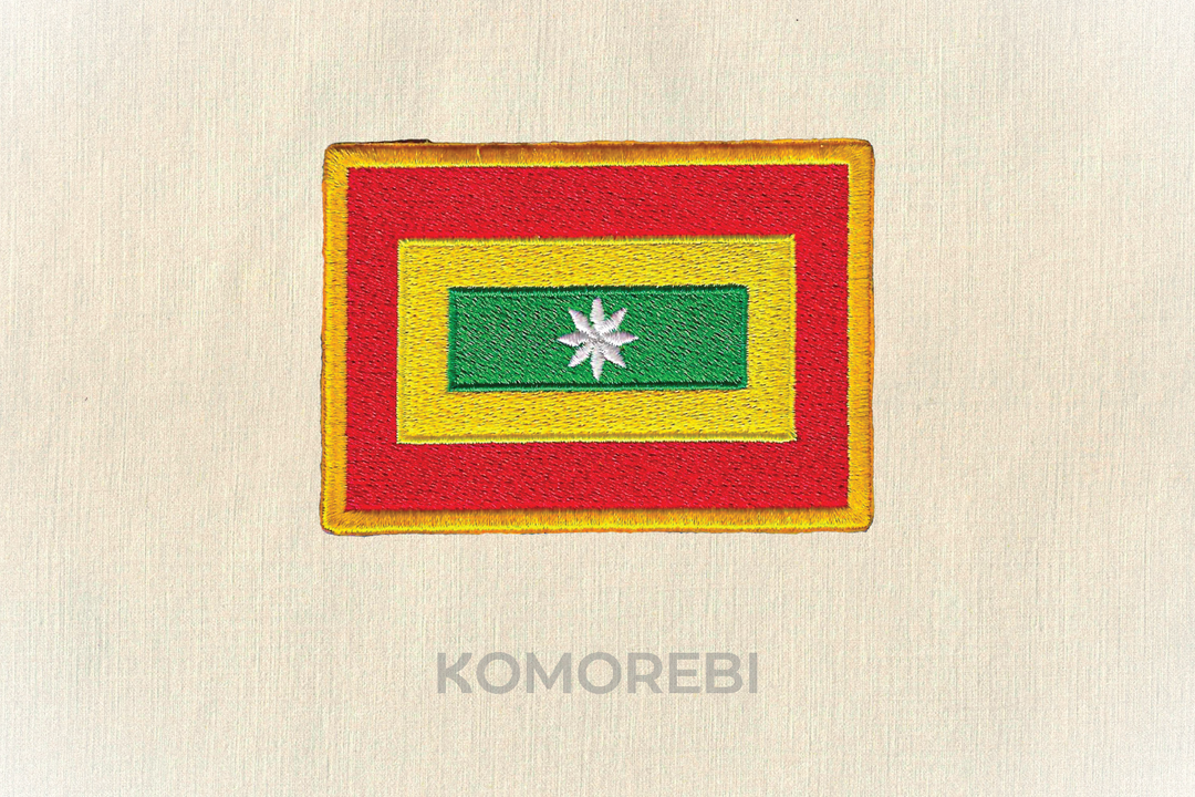 Écusson brodé — Drapeau de Carthagène