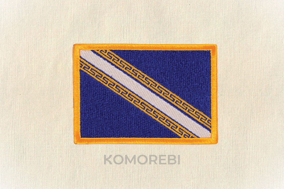 Écusson brodé — Drapeau de Champagne