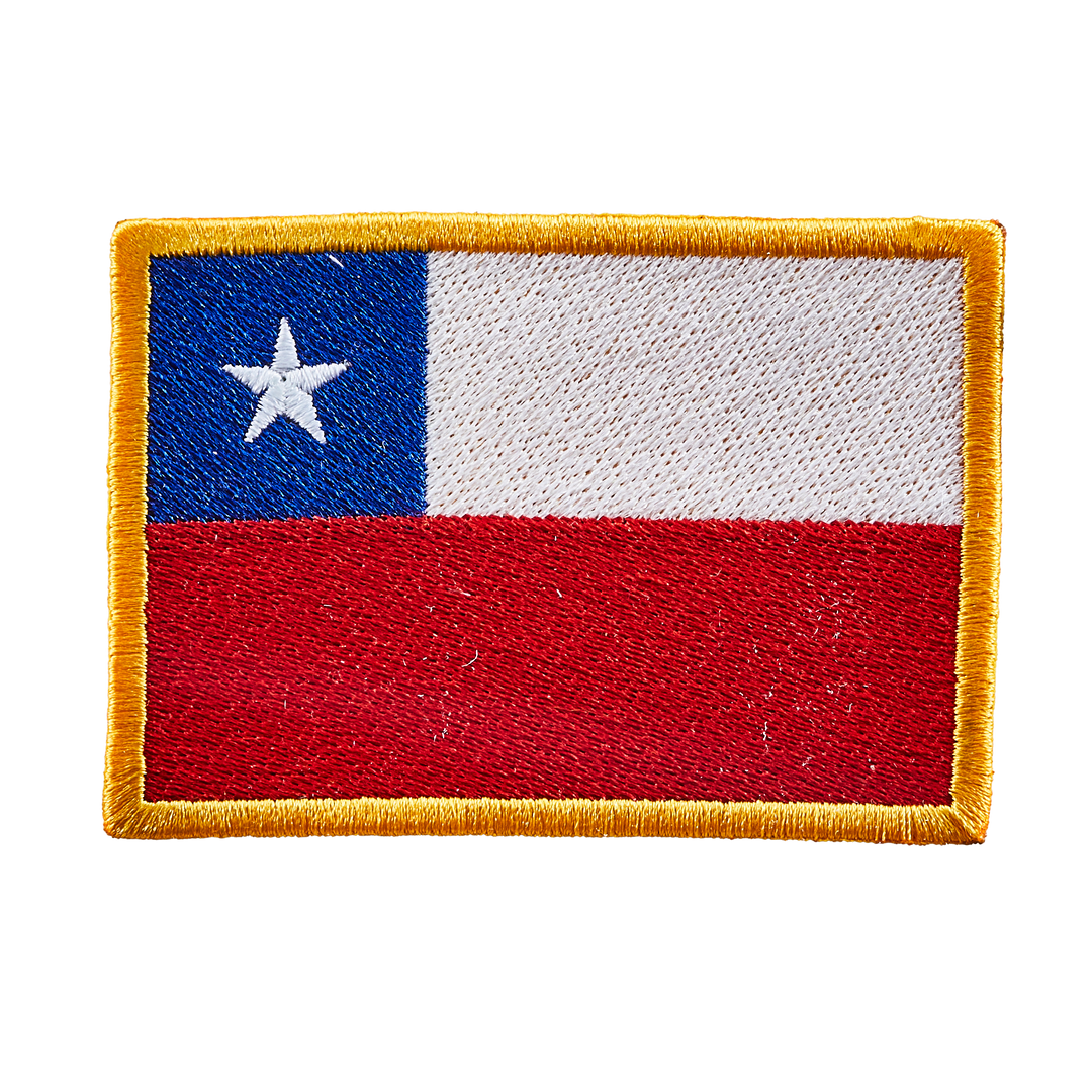 Écusson brodé — Drapeau du Chili