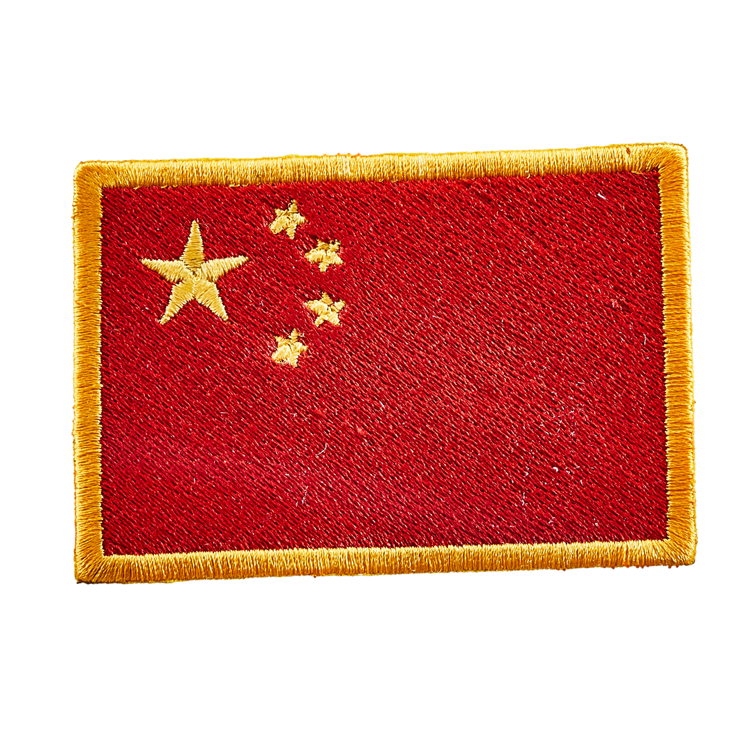 Écusson brodé — Drapeau de la Chine