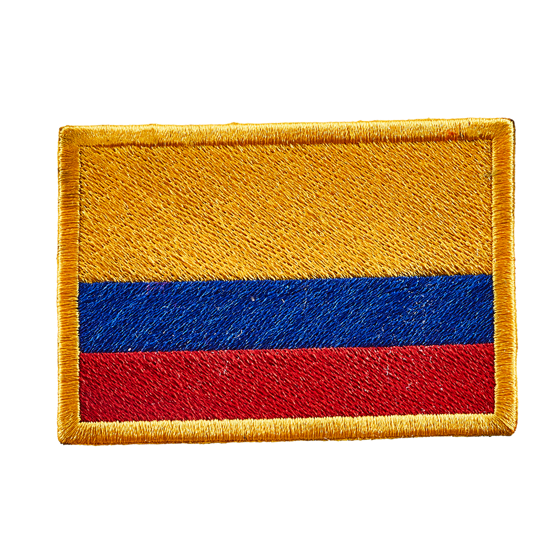 Écusson brodé — Drapeau de la Colombie