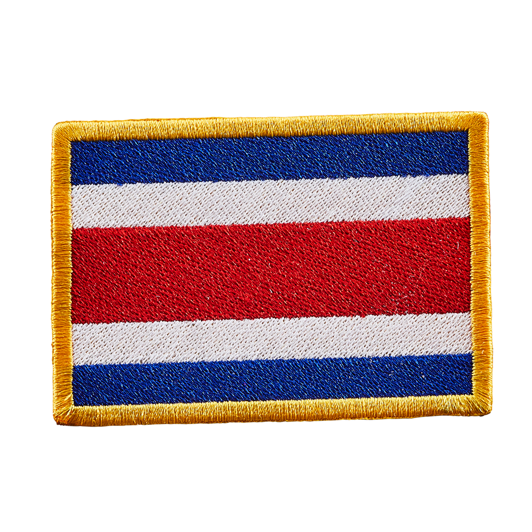 Écusson brodé — Drapeau du Costa Rica