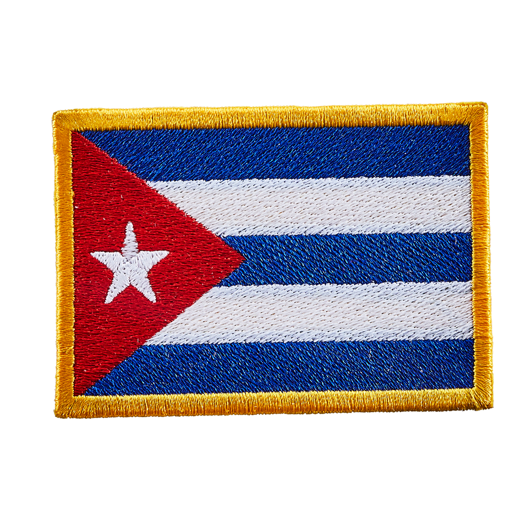 Écusson brodé — Drapeau de Cuba