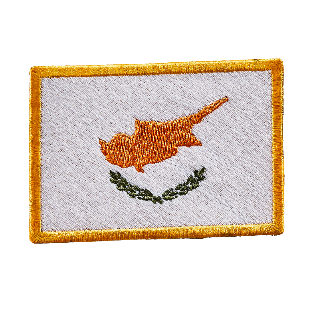 Écusson brodé — Drapeau de Chypre