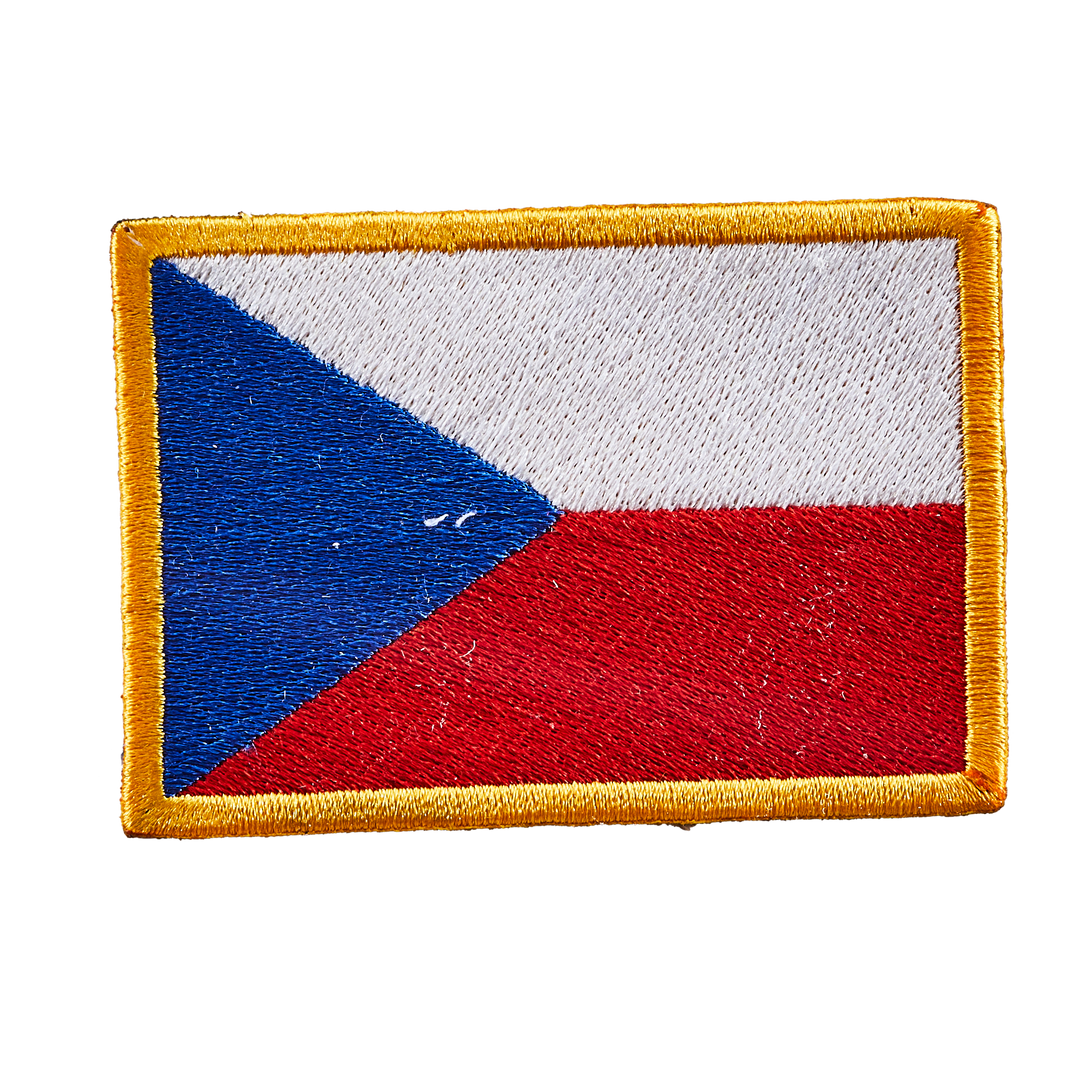 Écusson brodé — Drapeau de la République tchèque