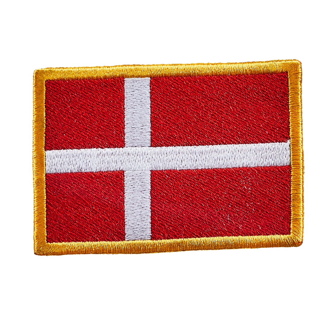 Écusson brodé — Drapeau du Danemark