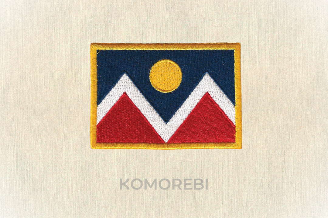 Écusson brodé — Drapeau de Denver