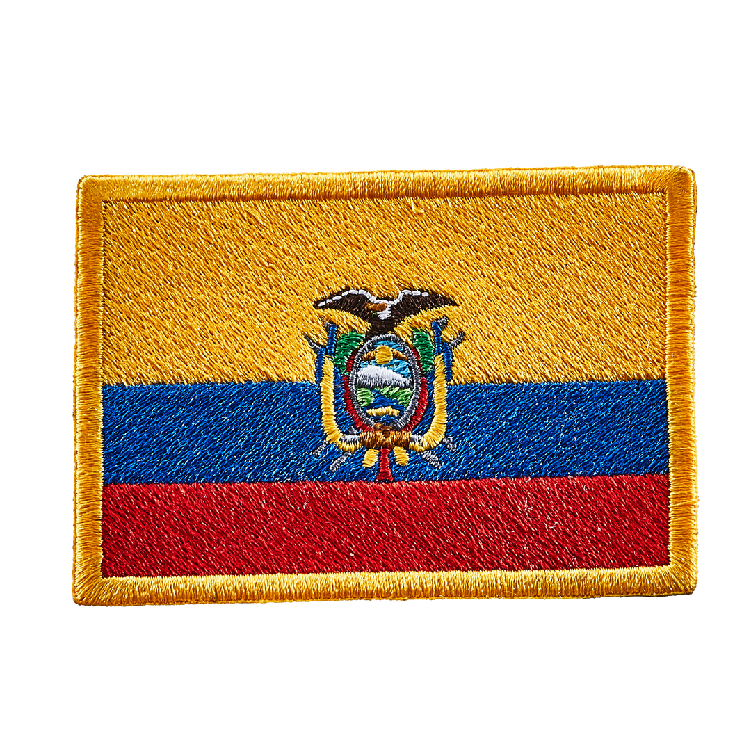 Écusson brodé — Drapeau de l'Équateur