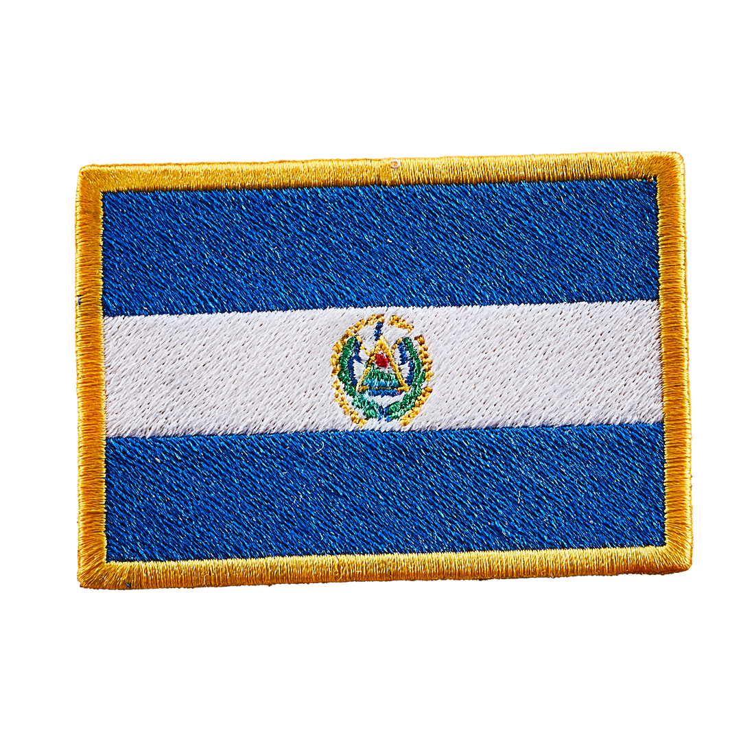 Écusson brodé — Drapeau du Salvador