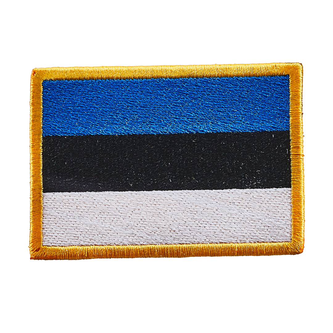 Écusson brodé — Drapeau de l'Estonie