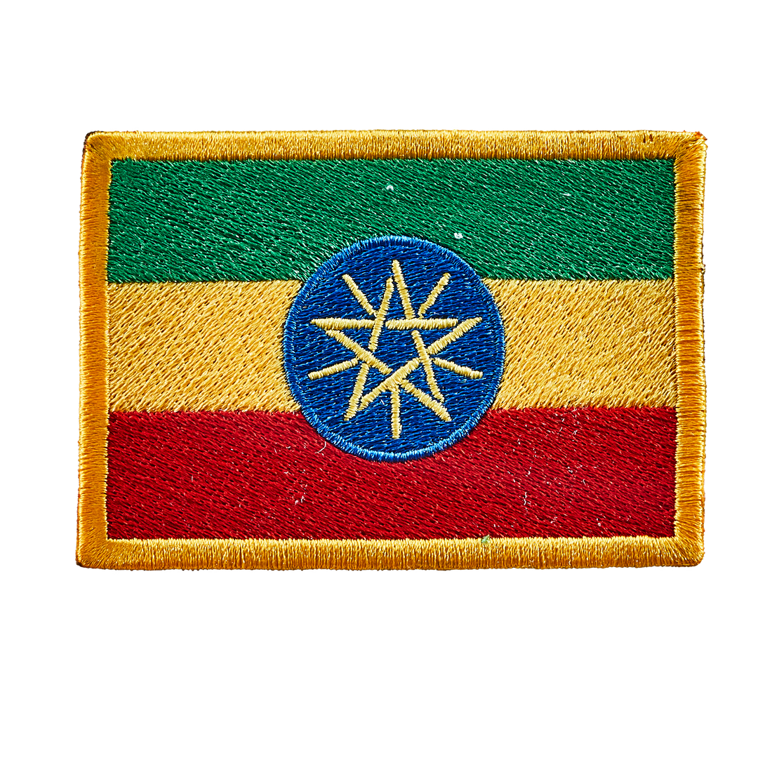 Écusson brodé — Drapeau de l'Éthiopie