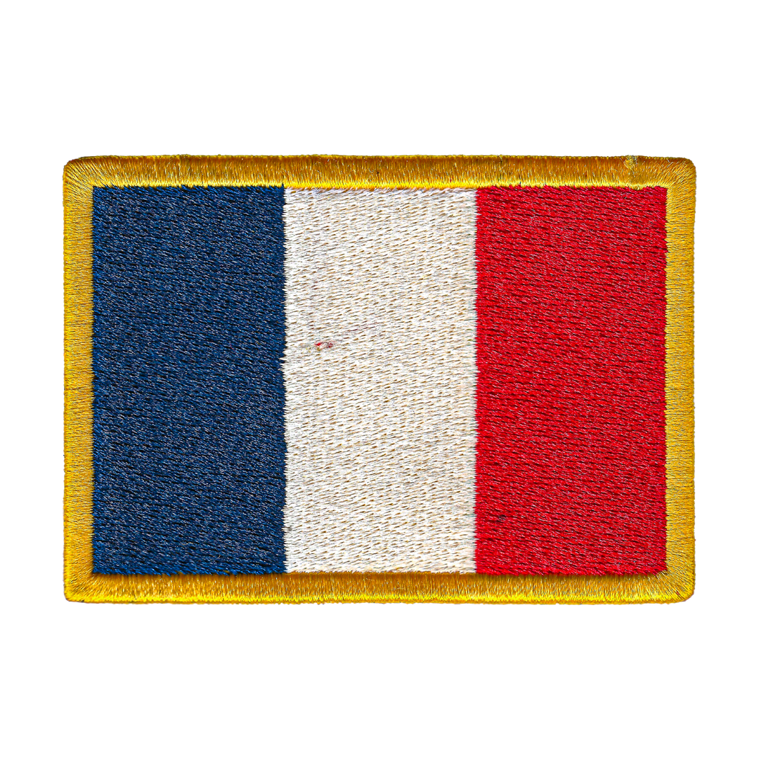 Écusson brodé — Drapeau de la France