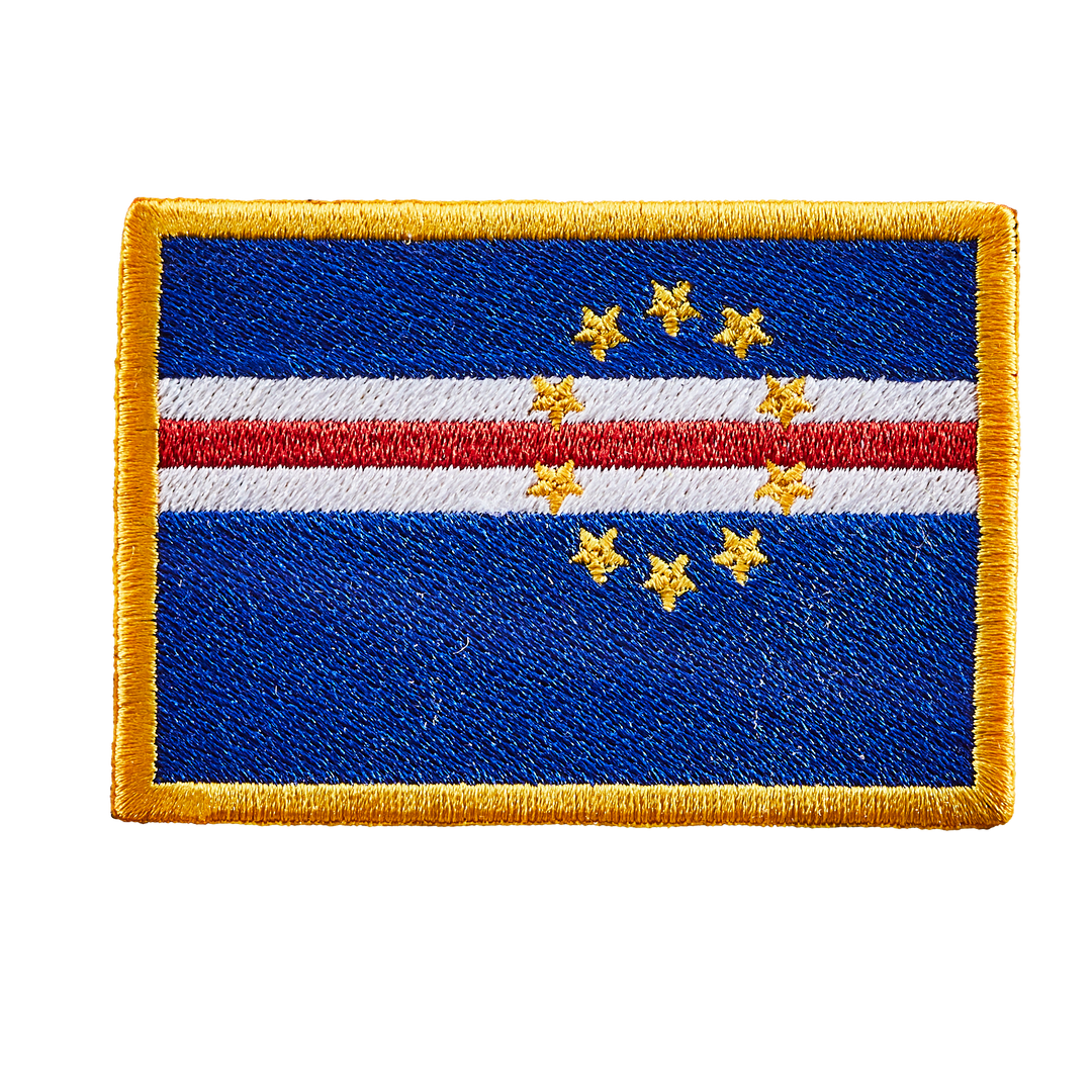 Écusson brodé — Drapeau du Cap-Vert