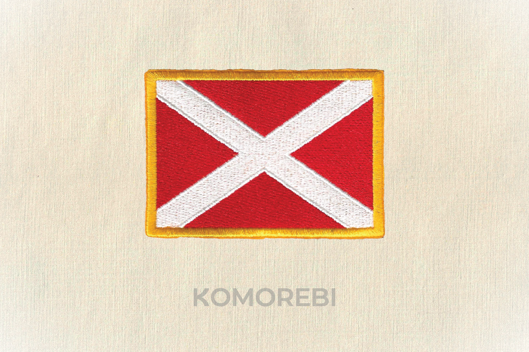 Écusson brodé — Drapeau de Gascogne