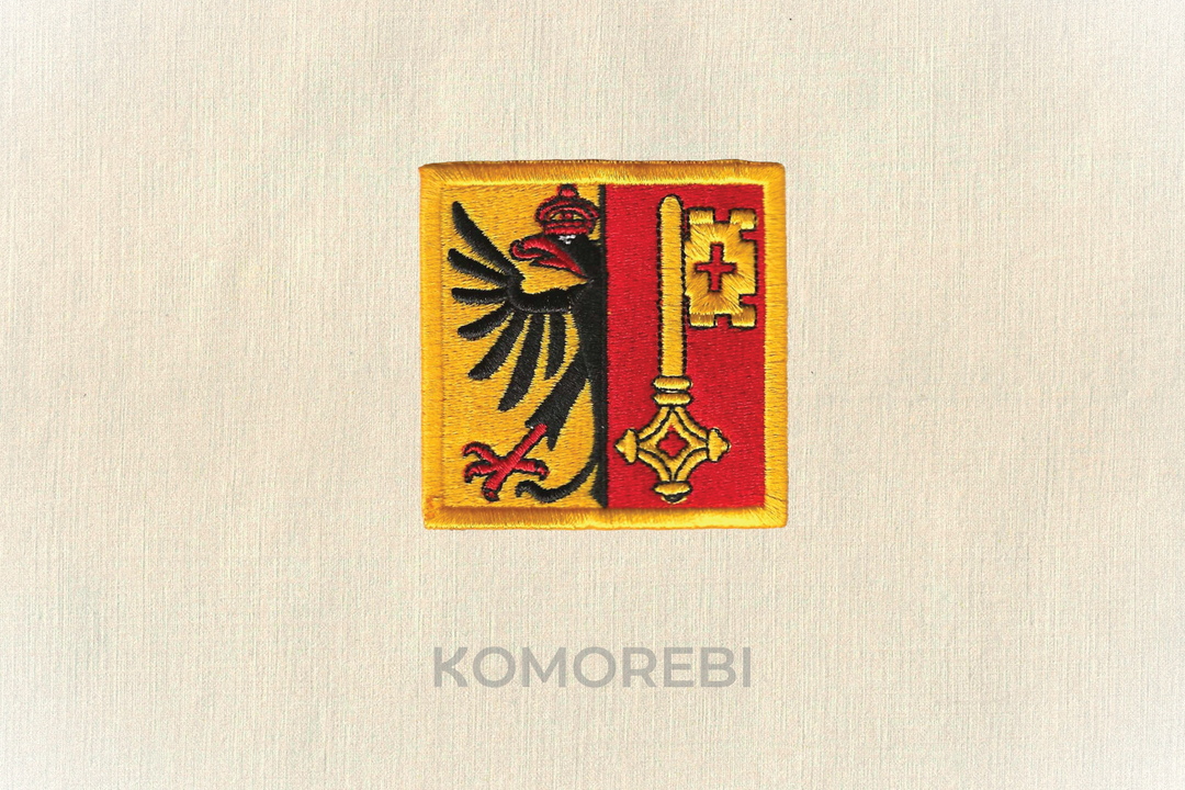 Écusson brodé — Drapeau de Genève