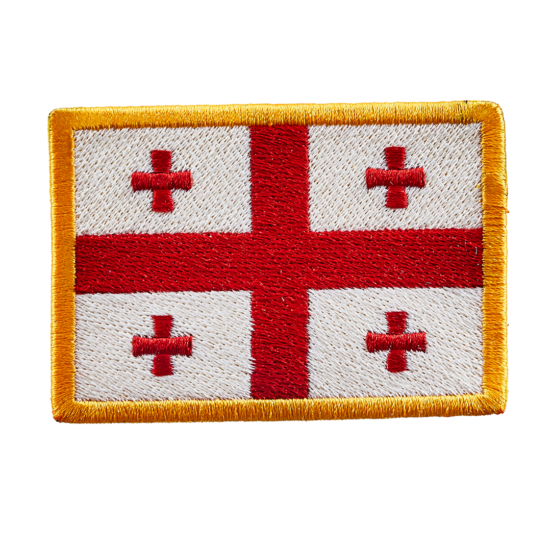 Écusson brodé — Drapeau de la Géorgie
