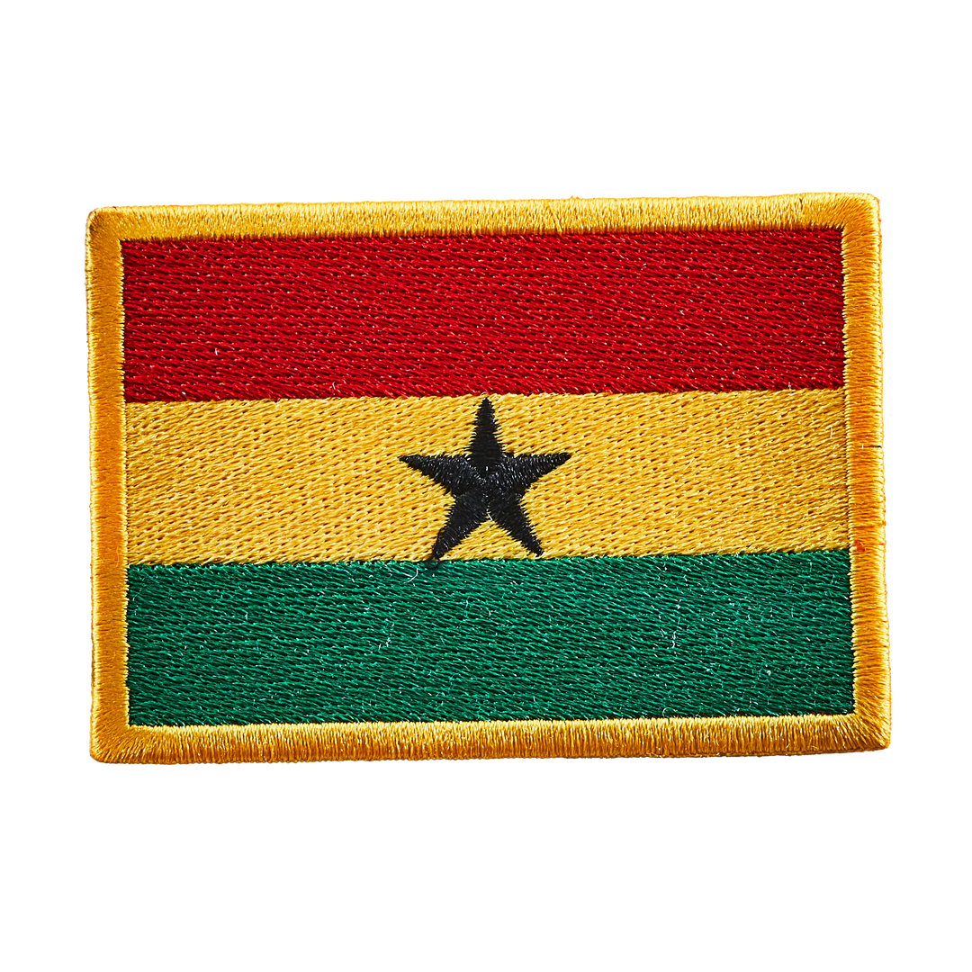 Écusson brodé — Drapeau du Ghana