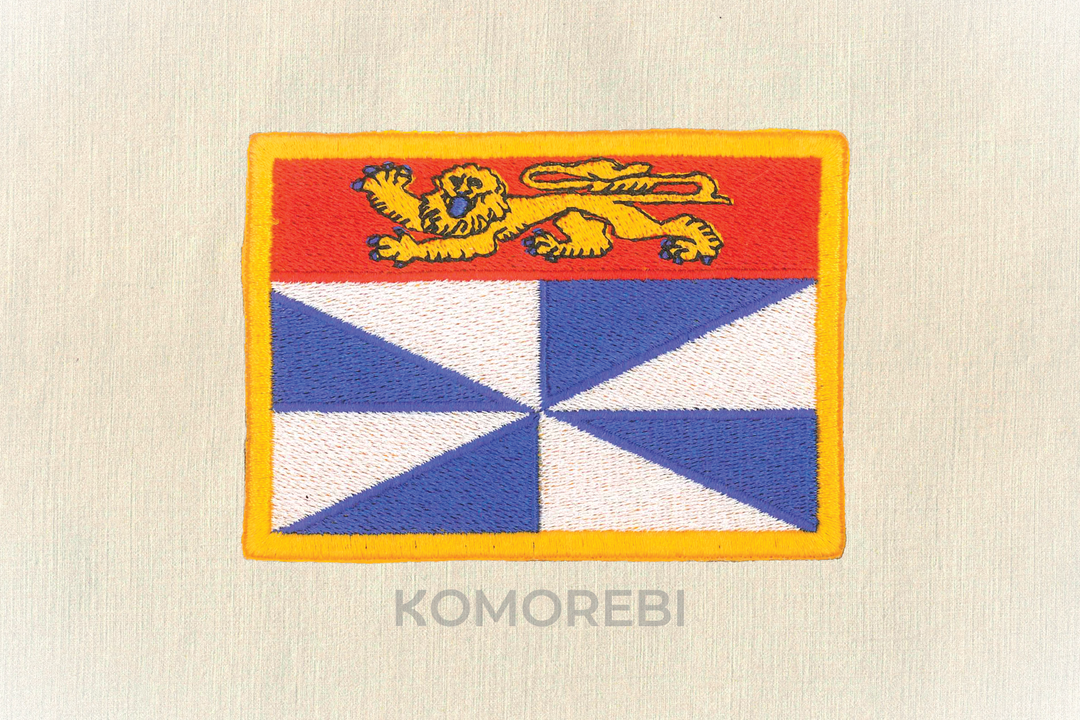Écusson brodé — Drapeau de la Gironde