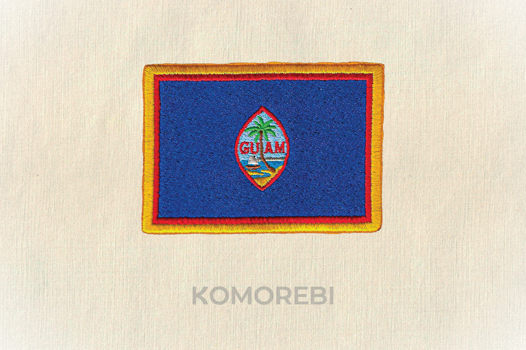 Écusson brodé — Drapeau de Guam