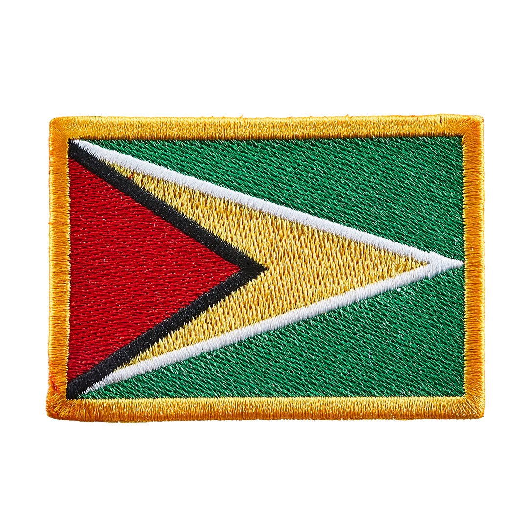 Écusson brodé — Drapeau du Guyana