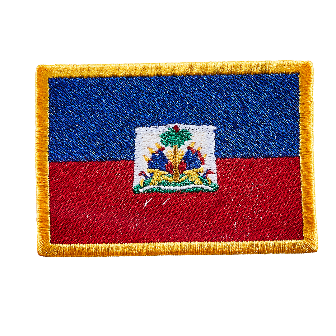 Écusson brodé — Drapeau d'Haïti