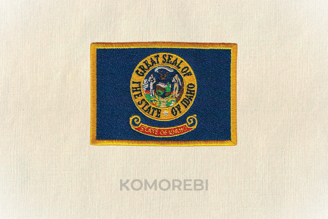 Écusson brodé — Drapeau de l'Idaho