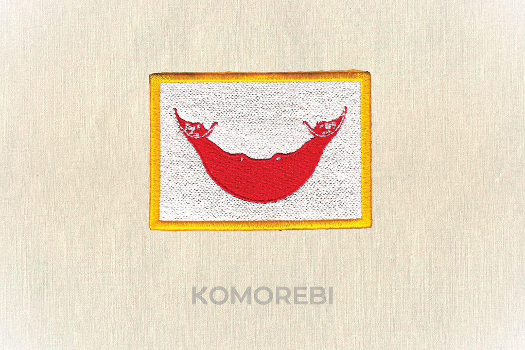 Écusson brodé — Drapeau de l'Île de Pâques