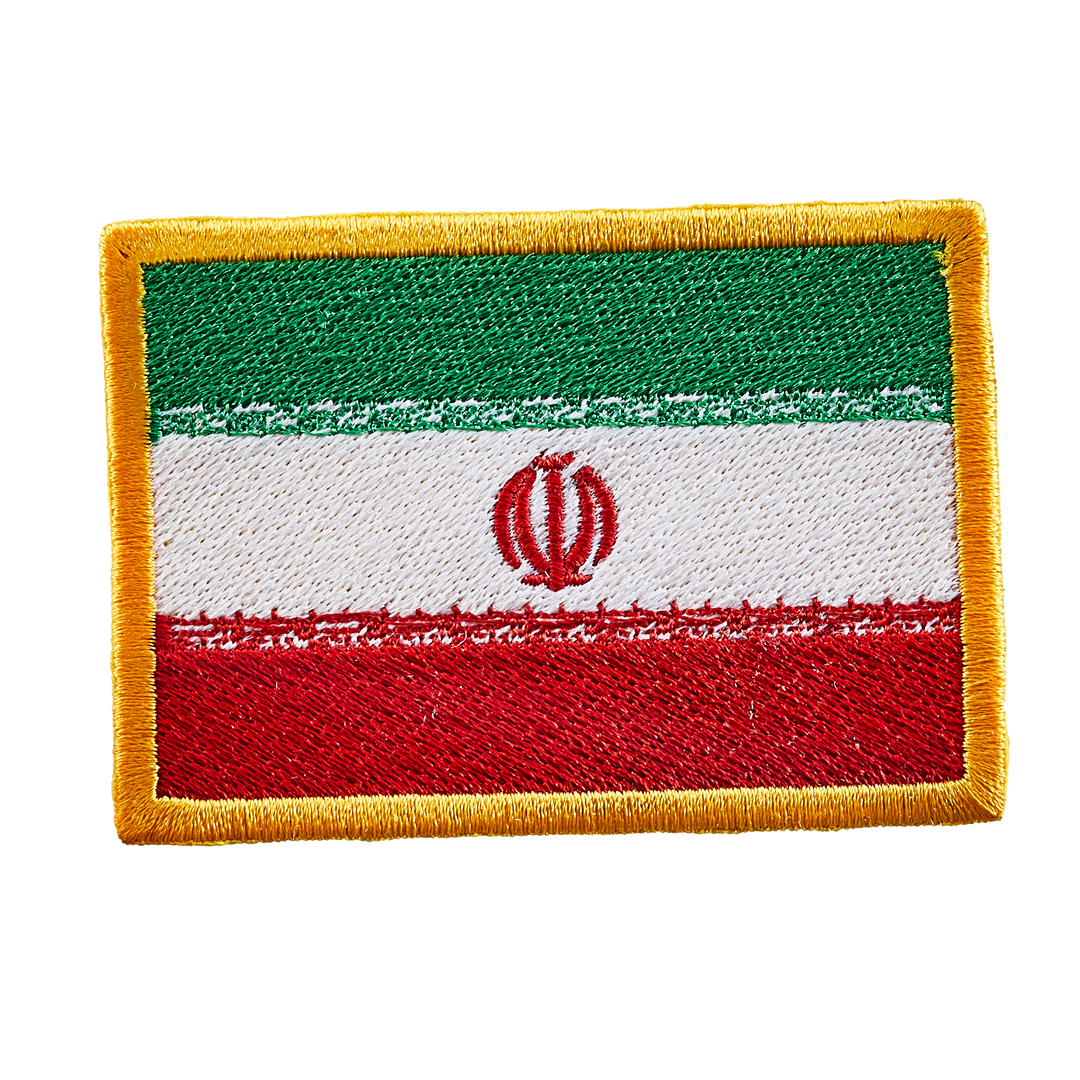 Écusson brodé — Drapeau de l'Iran