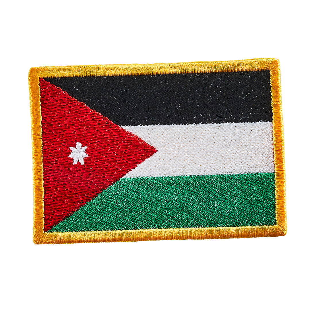 Écusson brodé — Drapeau de la Jordanie