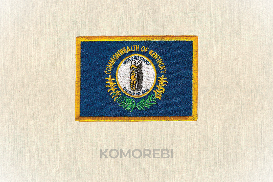 Écusson brodé — Drapeau du Kentucky