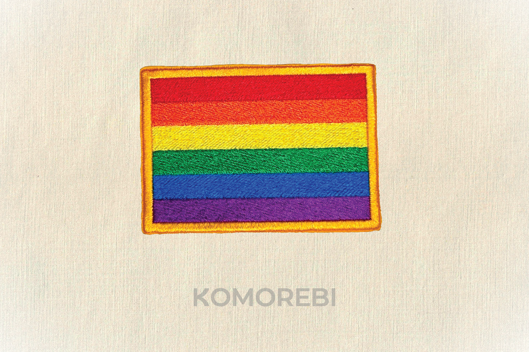Écusson brodé — Drapeau LGBTQ+