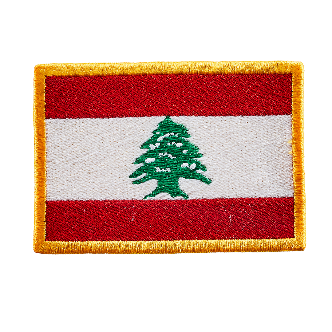 Écusson brodé — Drapeau du Liban