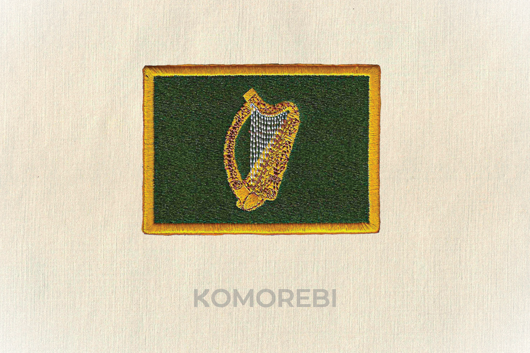 Écusson brodé — Drapeau du Leinster