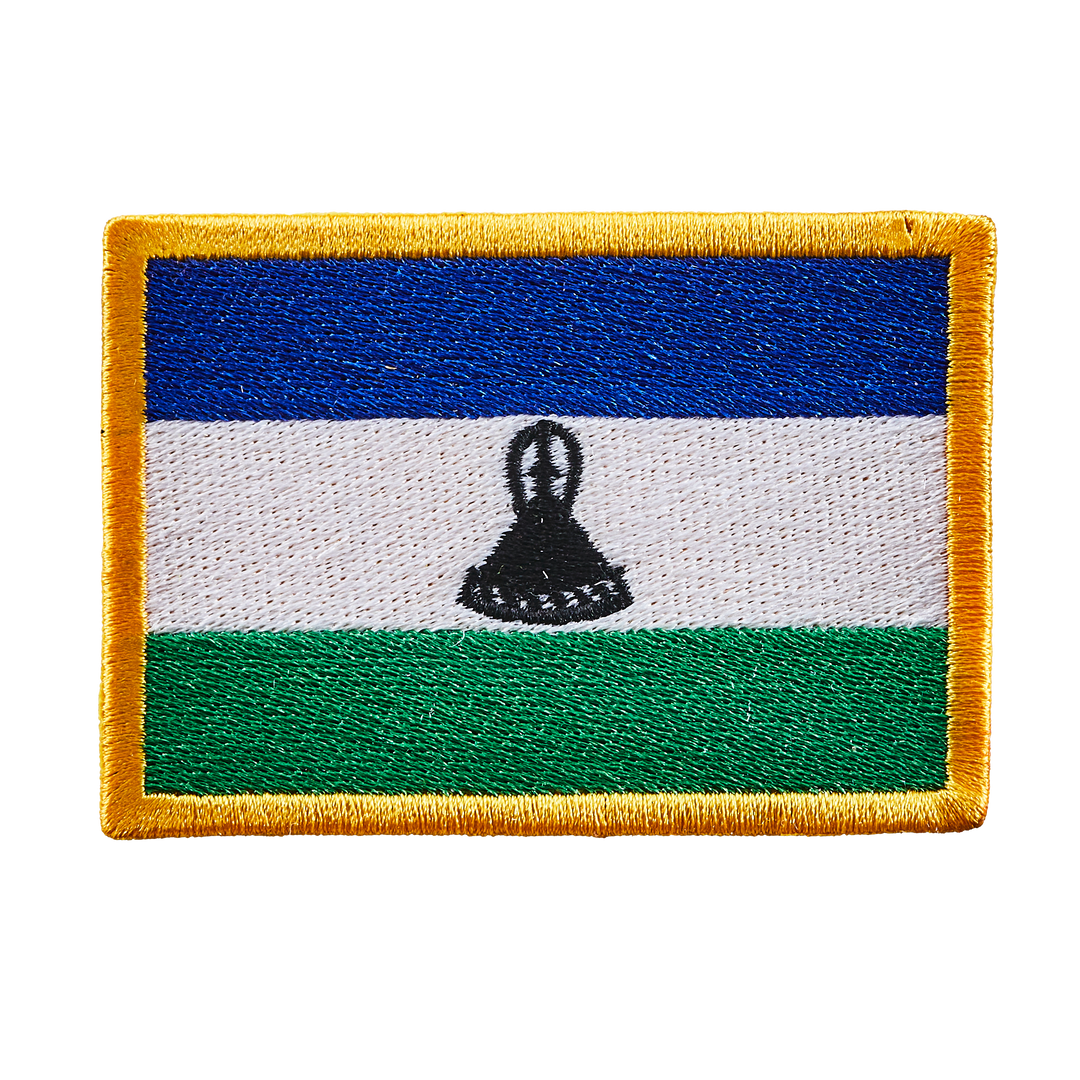 Écusson brodé — Drapeau du Lesotho