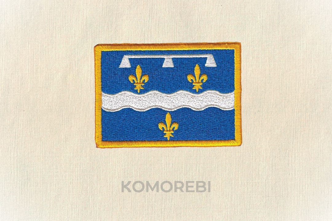 Écusson brodé — Drapeau du Loiret