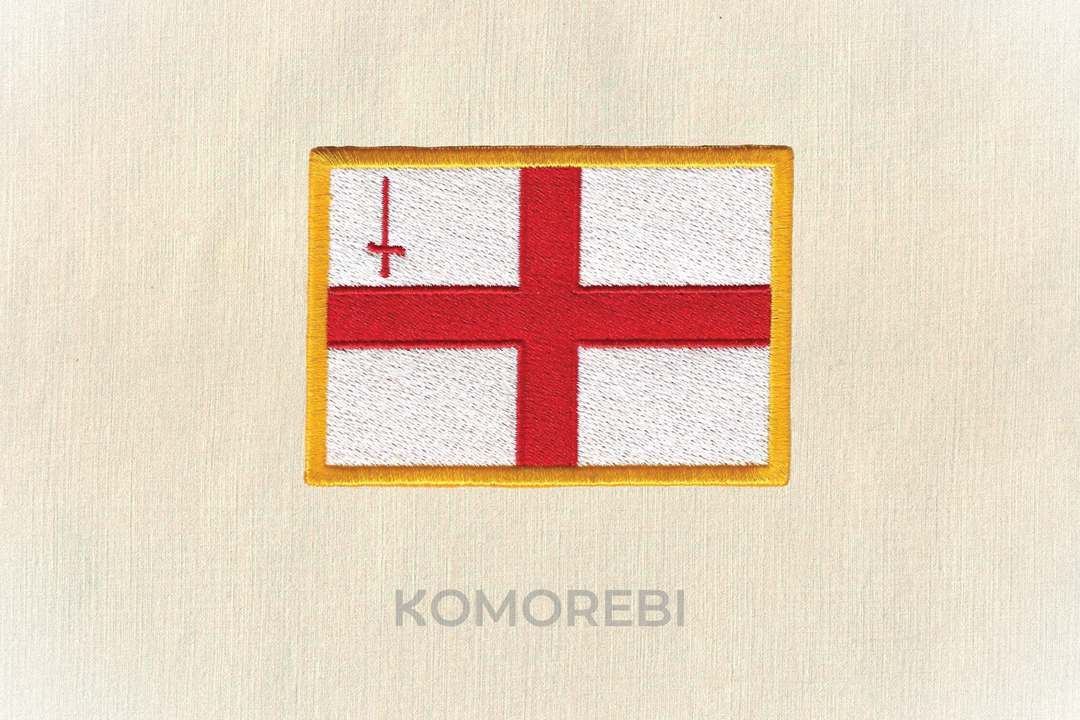 Écusson brodé — Drapeau de Londres