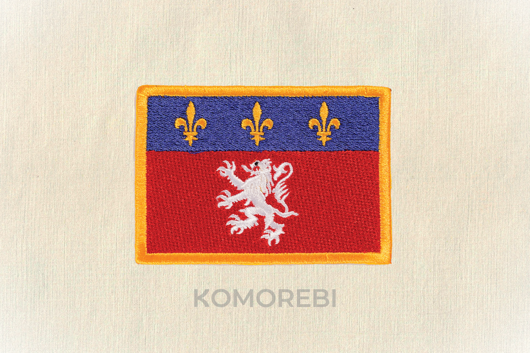 Écusson brodé — Drapeau de Lyon