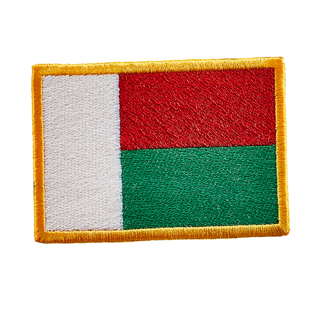 Écusson brodé — Drapeau de Madagascar