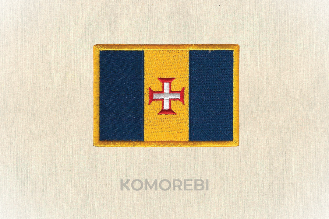 Écusson brodé — Drapeau de Madère