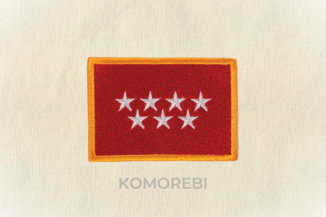 Écusson brodé — Drapeau de Madrid
